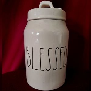 Rae Dunn Blessed Canister